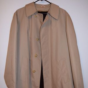 Trench style london fog coat